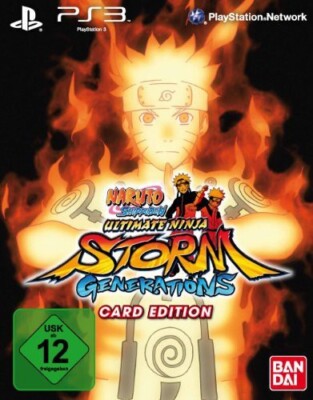 PS3 Naruto Shippuden Ultimate Ninja Storm: Generations Card Edt DE DE/EN mit OVP