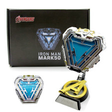 Marvel Avengers Iron Man MK50 Arc Reactor 1/1 Scale Chest Light Figure Wearable