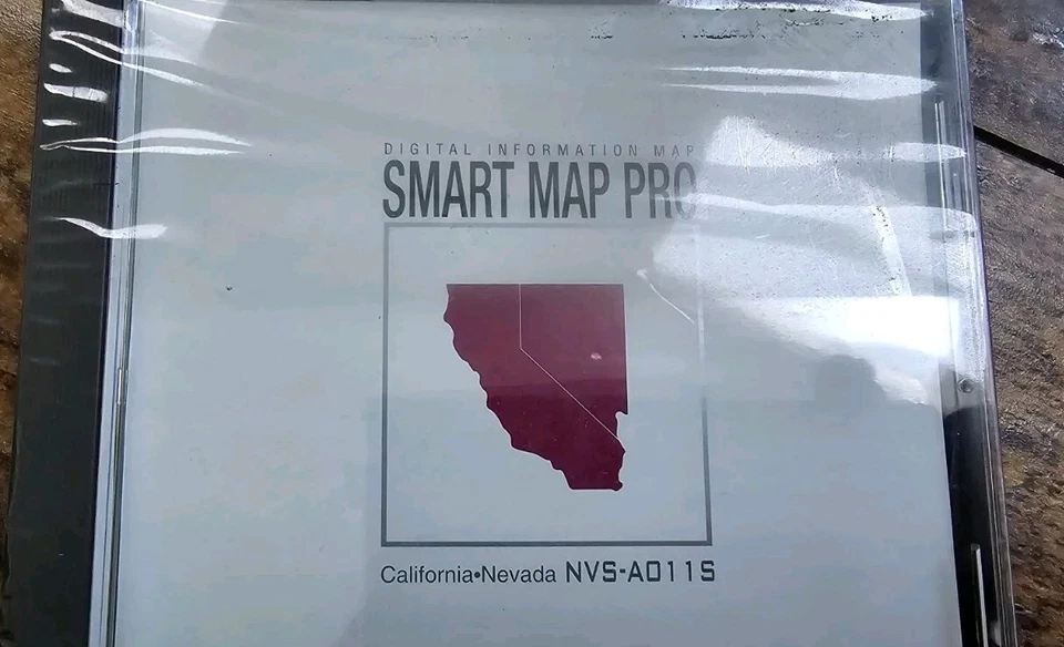 NEW/SEALED* Alpine NVS-A011S (CALIF/NV) CD-ROM Navigation Smart Map Pro Disc '98 - Image 2 of 4
