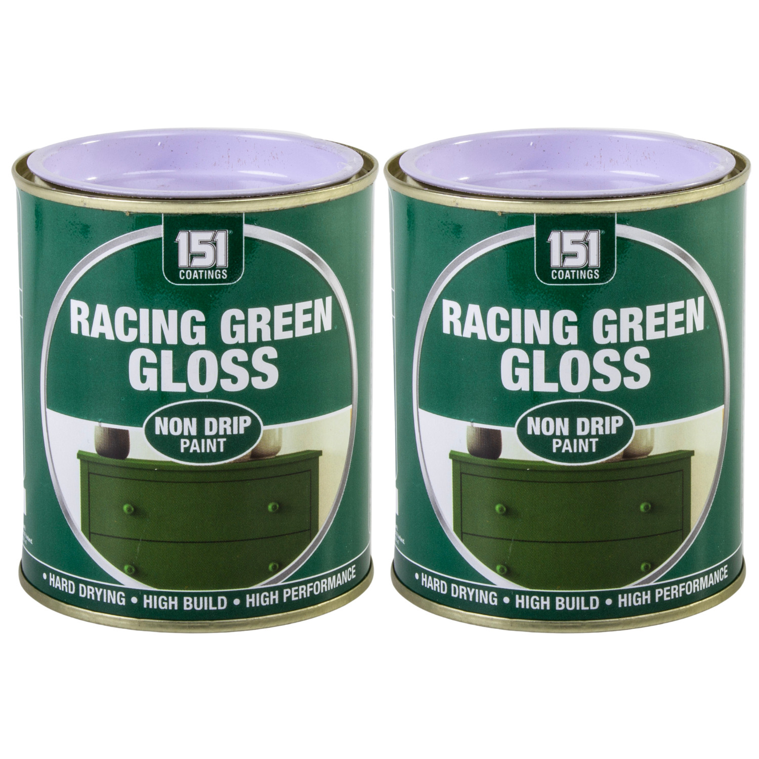 151 Wood Metal Brick Interior Exterior Non-Drip Gloss Paint 300ml - Racing Green - Image 3
