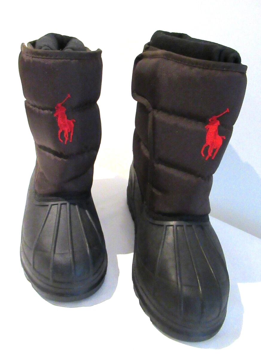 Boys ralph lauren snow hot sale boots