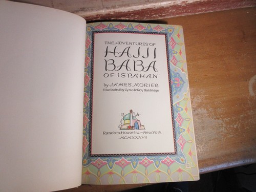 Old THE ADVENTURES OF HAJJI BABA OF ISPAHAN Book PERSIA ARABIA MIDDLE EAST ASIA - Picture 3 of 12