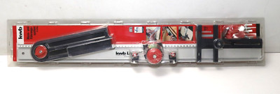 KWB Line Master Profiset Linealsystem 8-teilig Präzisionslineal, 800-mm Länge