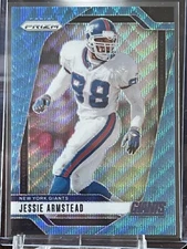 2024 Panini Prizm Jessie Armstead Blue Wave 202/230 Color Match Giants SP #220