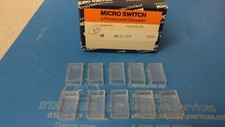 Lot of 10 Honeywell Micro Switch AML51-Z23 Panel Pushbutton cover CLEAR New