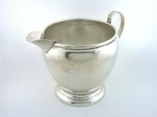 3 x 3 1/10 4 3/5 Inch Vintage P.S. Co .925 Sterling Silver Creamer AS108