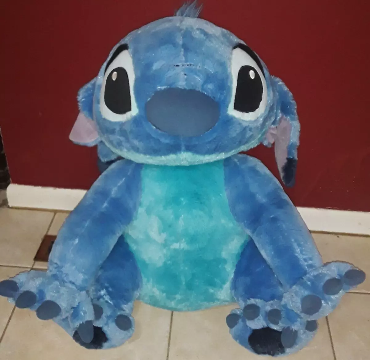 vintage walt disney theme park STITCH plush approx 30 inches giant jumbo  huge