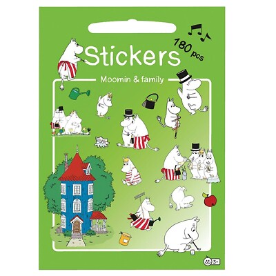Barbo Toys 150 Freunde Sticker - Moomin and Family   Moomin Characters