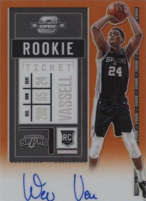 Panini Contenders optic サイブル 25枚限定直筆サイン 2020-21 Panini Contenders Optic - Devin Vassell #130 for sale | eBay
