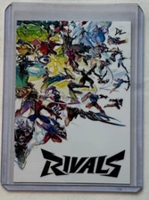 Marvel Rivals Limited Edition Artist Signed "Video Game" Trading Card 9/10