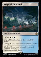 MTG Magic the Gathering Irrigated Farmland (288/1208) Doctor Who LP