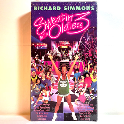 SWEATIN' TO THE OLDIES 3 (1993) Richard Simmons - Exercise Fitness Aerobics NEW