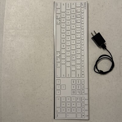 Macally Wireless Bluetooth Keyboard with Numeric Keypad