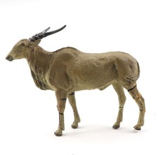 alte Massefigur Tierfigur Elen-Antilope Antilope Horntr&auml;ger Bovinae Afrika Wild