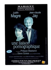UNE LIAISON PORNOGRAPHIQUE carte postale Judith MAGRE Jean-Claude JAY