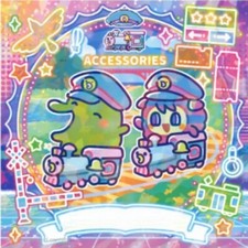 Tamagotchi Uni sticker code - Conductor Set