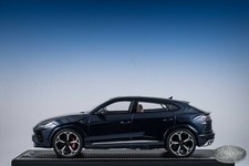 1/18 MR COLLECTION Lamborghini Urus Blue with Brown Interior ONE OFF