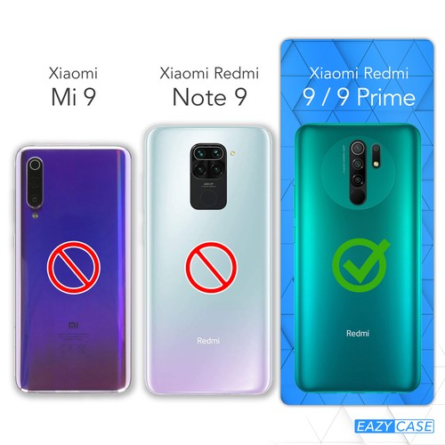 EAZY CASE do Xiaomi Redmi 9 Etui z opaską Łańcuszek na telefon komórkowy Silikonowe etui ochronne Cover - Zdjęcie 7 z 26