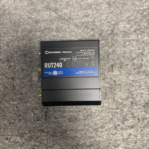 Original TELTONIKA RUT240 4G/LTE Router - Schwarz - Bild 2 von 10