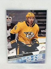 Nashville Predators - Cole Smith - 20/21 UD Series 2 - Young Guns - #481