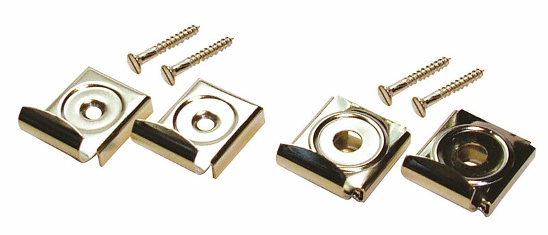 Z Kit 4 Ganci Francesi Per Specchi E Quadri, Portata 45kg, Staffe In Alluminio Per Montaggio A Parete - 3