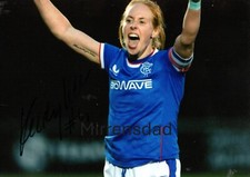 Rangers Ladies  Kathryn Hill  HAND SIGNED  7in x 5in photo