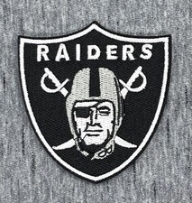 LAS VEGAS RAIDERS EMBROIDERED IRON ON PATCH 2.5” X 2.5” FREE SHIPPING