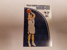 Yale University Bulldogs 2005/06 Men's Basketball Pocket Schedule - NH Register