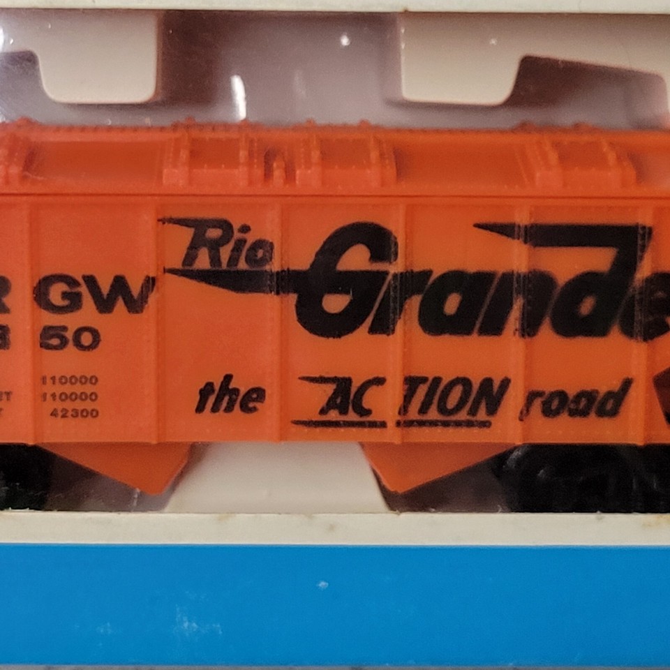 Life-like H.O. scale D&RGW Rio Grande Road Action Road 18350 hopper ...