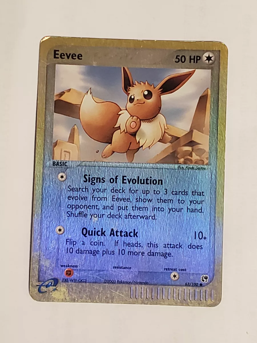 Eevee, EX Sandstorm, TCG Card Database