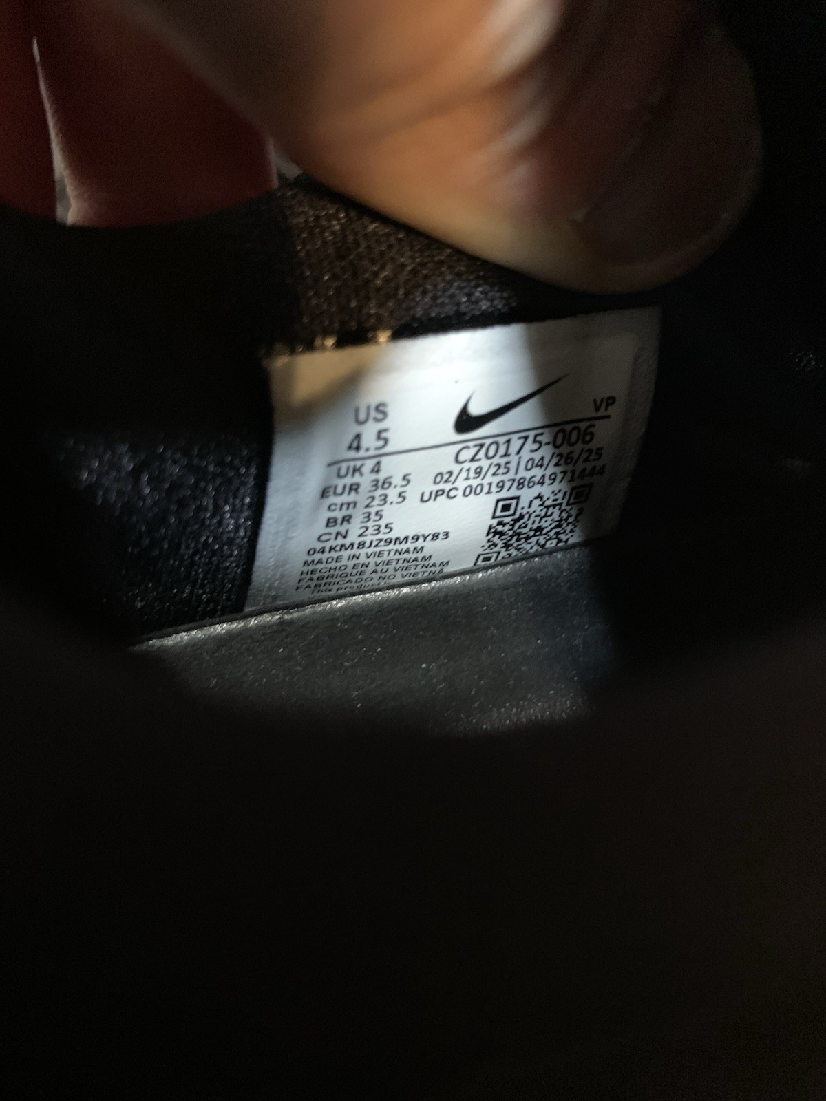 Nike Air Zoom G.T. Cut Black Chrome CZ0175-006 Men's Size 4.5/ 6 Women’s thumbnail 9