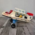 Vintage Playmobil Playmospace set 3535 Space Shuttle with 4 figures not complete