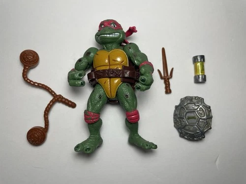 Vintage 1992 TMNT Teenage Mutant Ninja Turtles Movie Star Raph Raphael Figure