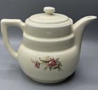 Vintage Ceramic Drip-o-Lator Floral Coffee Pot Ohio USA 50’s MCM