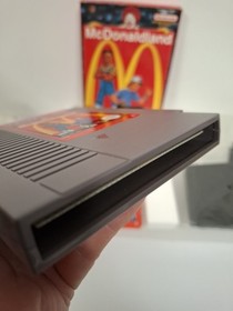McDonaldLand Nintendo Nes gioco in scatola completo di custodia poli e manuale testato 