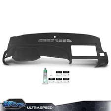 Dash Board Cover Cap Complete Black For 07-2014 Silverado LS LT WT Sierra SL SLE