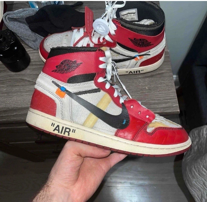Las mejores ofertas en Jordan 1 Retro OG x Off-White High White | eBay