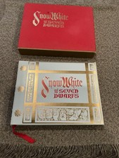 Disney Snow White and The Seven Dwarfs Limited Edition Book With Serigraphs