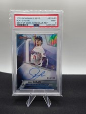 2025 Bowmans Best Roki Sasaki B25-rs Best Of 2025 Auto 150 Dodgers Psa 9