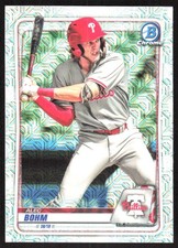 380I 2020 Bowman #BCP-29 Alec Bohm Chrome Prospects Mojo Refractor