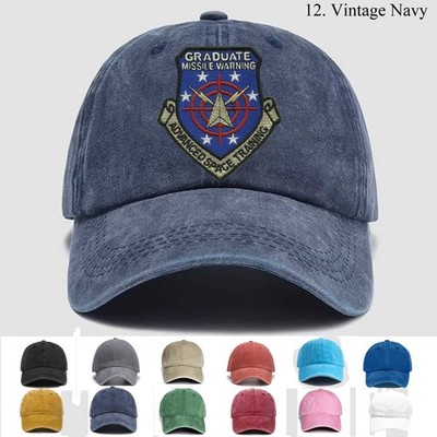 Customized Embroidered Hat GRADUATE MISSILE WARNING ADVANCED SPACE TRAINING