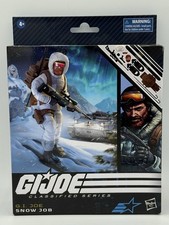 HASBRO G.I. Joe 6  Classified Snow Job  67  JCE240a