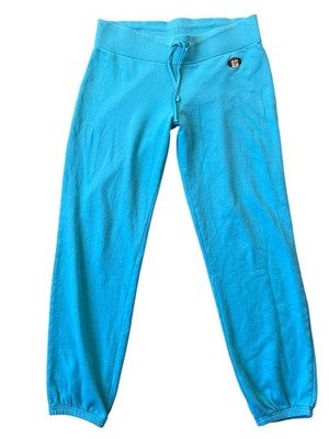 Aeropostale VTG Y2K Sweatpants Womens Medium Blue Monkey Logo Lounge Preppy