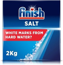 Finish Dishwasher Salt | 2kg Pack | Salt for Dishwashers and Water Softeners