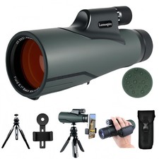 16x56 High Powered Monoculars for Adults HD BAK4 FMC Long-Range Monocular