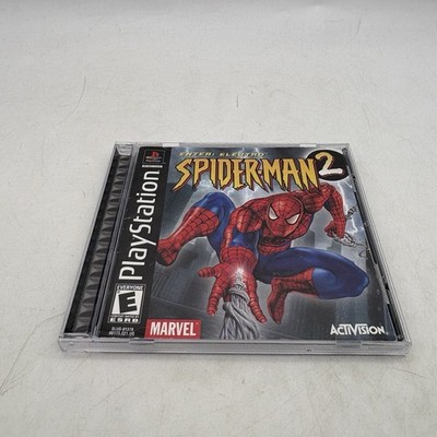 Spider Man 2 Enter Electro PS1 PlayStation 1 Complete CIB Black Label Tested