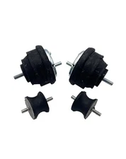  Left and Right Engine Motor and 2 Transmission Mounts Compatible with Select 