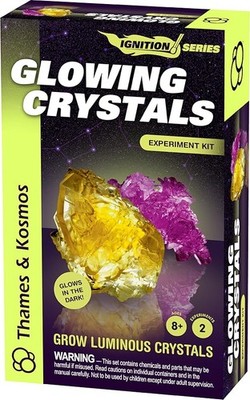 Ignition Series Glowing Crystals Experiment Kit   Glow-in-the-Dark Science