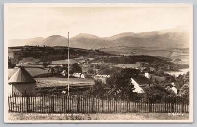 RPPC Glan Conway aus Bryn Rhys Wales 1930er Valentinstag