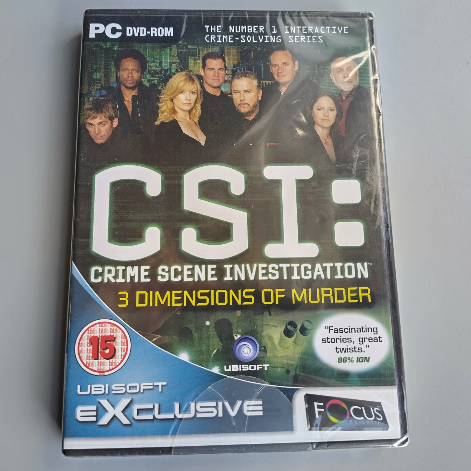 16740 - CSI : Crime Scene Investigation 3 Dimensions Of Murder - PC (2007) Windo - Image 3
